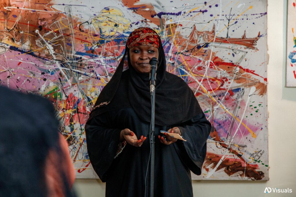 Asali open mic performer